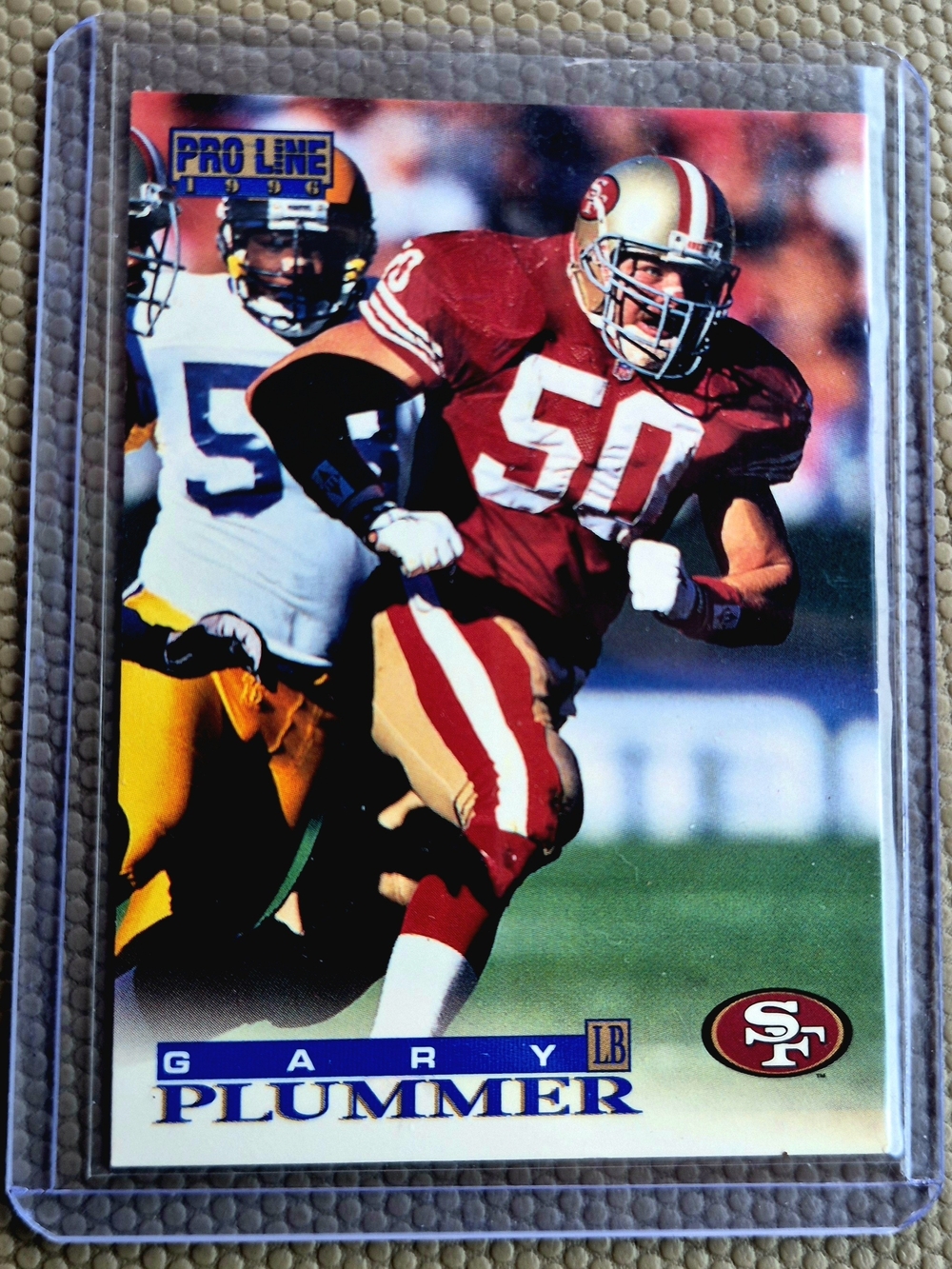 1996 Pro Line Gary Plummer #262 SF 49ers NFL Trading Card - LB Raw Ungraded
